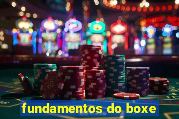 fundamentos do boxe